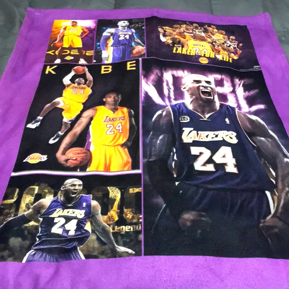 Custom made Kolbe Bryant Blanket